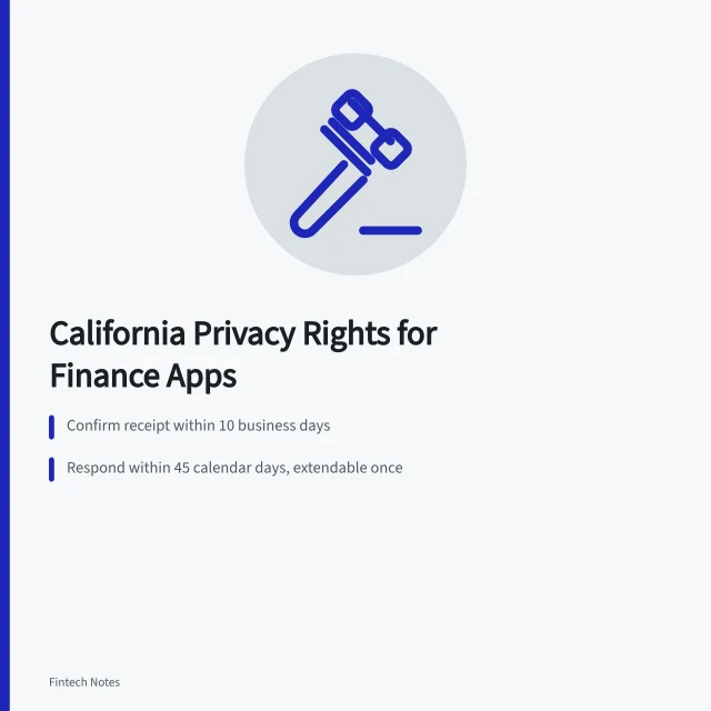 California privacy rights card for finance app data requests. How to Use California Privacy Rights to Limit a Finance App's Data Sharing